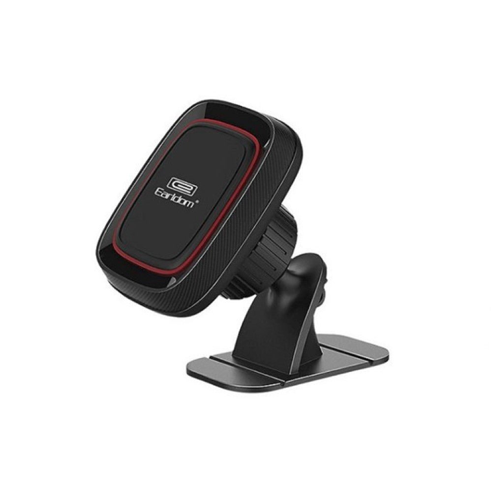 Close-up of magnetic grip and mounting system on Earldom car holder