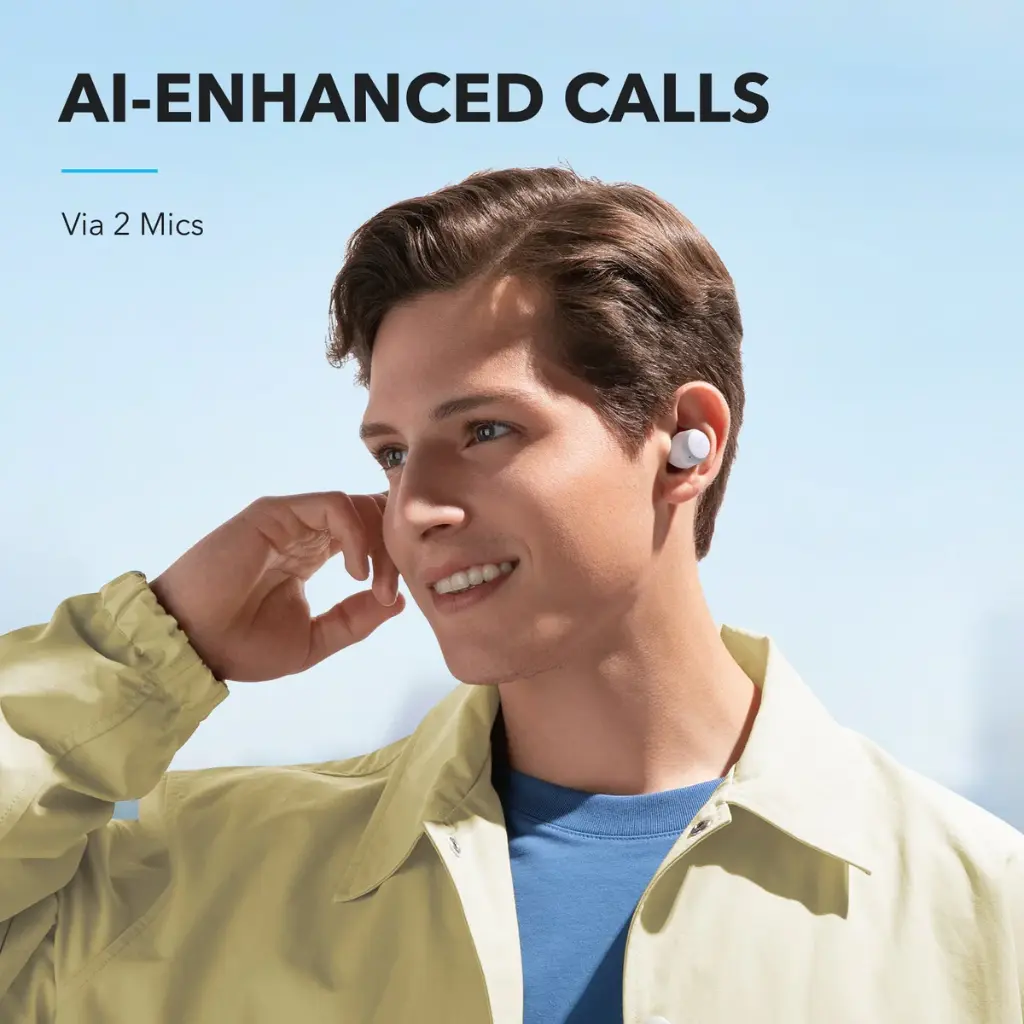 عرض ملائمة سماعات Anker SoundCore A20i في الأذن