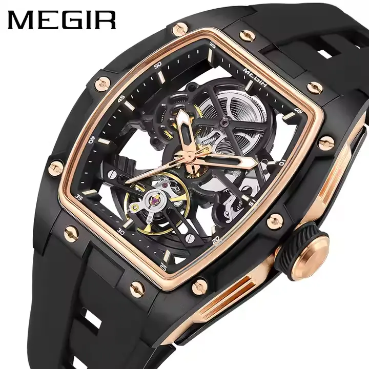 MEGIR 2242G Steel Watch Automatic Mechanical Watches
