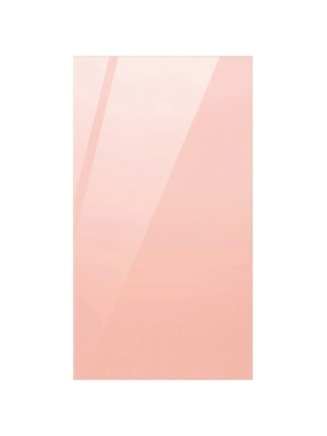 Samsung Bespoke BMF Ref Top Panel Glam Glass - Glam Peach
