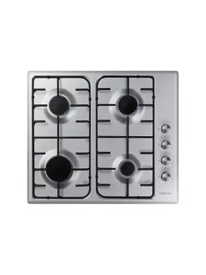 Samsung Built In Gas Cooker 4 Burner - Silver