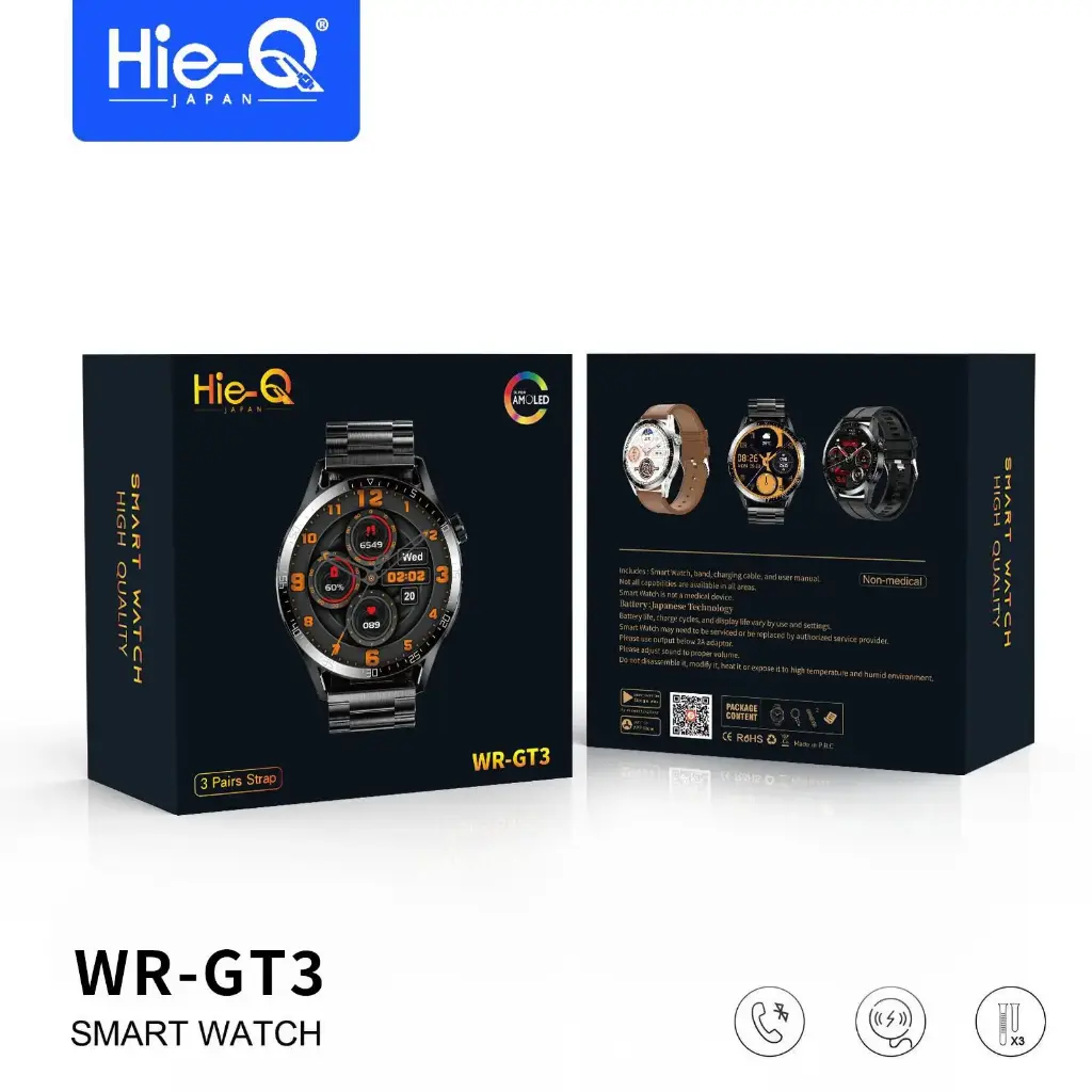 HIE-Q WR - GT3 PRO Smart Watch