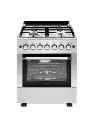 Ferre 60x60 full gas free standing cooker, 4 Burners Stainless Steel Full Safety