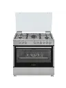 Ariston Gas Cooker 90*60 5 Gas Burner Silver