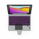 كيس كيبورد Bumper للـ iPad Pro 13 مع مفاتيح مضيئة وتراك باد – إصدار 2024