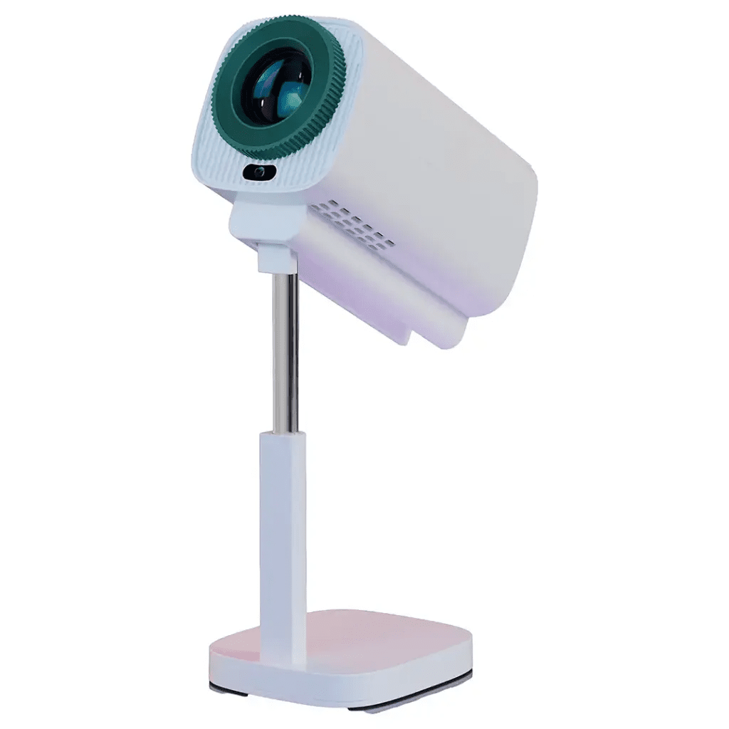 Green Lion Nova 2 white portable 4K smart projector front view