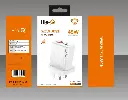 Hie-Q Fast Charger For iPhone and Samsung 45 W